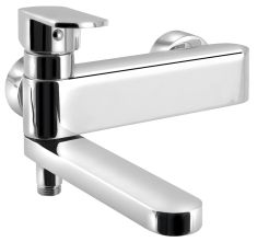 MIXONA kádtöltő csaptelep zuhanyváltóval, befordítható kifolyóval, króm