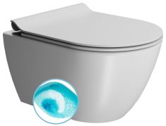 GSI PURA fali WC, Swirlflush, 36x50cm, duál matt fehér