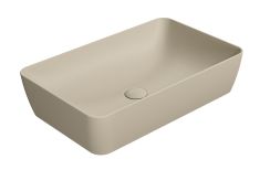 GSI NUBES kerámiamosdó, 60x38cm, matt kréta
