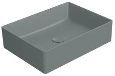 GSI KUBE X kerámiamosdó, 50x37cm, matt agave