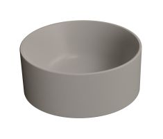 GSI KUBE X kerámiamosdó, átm.:32cm, matt tortora