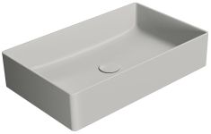 GSI KUBE X kerámiamosdó, 60x37cm, matt cement