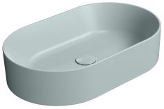 GSI KUBE X kerámiamosdó, 60x37cm, matt jégkék