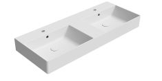 GSI KUBE X kerámiamosdó, 120x47cm, matt fehér