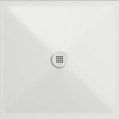 GSI EXTRA FLAT zuhanytálca, 90x90x2cm, matt fehér