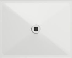 GSI EXTRA FLAT zuhanytálca, 100x80x2cm, matt fehér