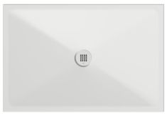 GSI EXTRA FLAT zuhanytálca, 120x80x2cm, matt fehér