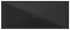 GSI EXTRA FLAT zuhanytálca, 170x70x2cm, matt fekete
