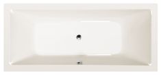 POLYSAN KRYSTA kád, 180x80x39cm, elefántcsont színű fürdőkád