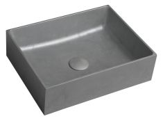 FORMIGO betonmosdó, 47,5x36,5cm, ezüst