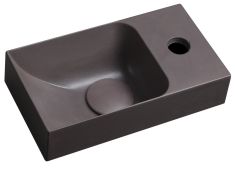 PICCOLINO betonmosdó, 30,8x10x17cm, jobbos, sötét barna