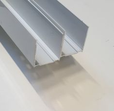 AMICO zuhanyajtó aluminium profil függőleges G80-hoz, 2 db