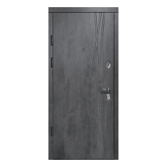 PRO LINE Elisir kültéri acél bejárati ajtó, MDF borítással, amely stílusos és tartós választás minden otthon számára.