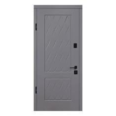 PRO LINE Poema beltéri acél bejárati ajtó képe, MDF borítással.