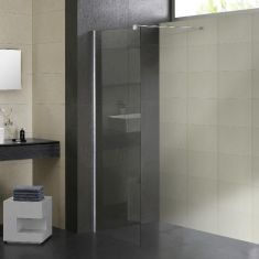 Wellis ASTRO 90 WALK-IN zuhanyfal, Easy Clean bevonat, 89.5x90x190 cm, átlátszó üveg/alumínium keret