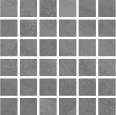 HURRICANE SILVER MOSAICO kőporcelán padlólap/csempe 30X30 cm Arte Casa