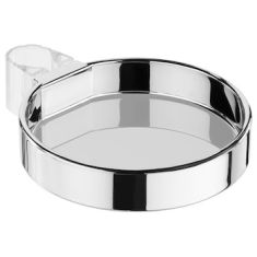 Jika CUBITO-N szappantartó zuhanytartó rúdhoz, d11cm, króm, H3641X00048111