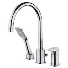 Teka FORMENTERA 3-lyukas kádtöltő csaptelep kézizuhannyal 621520200