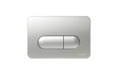 Valsir ABS mechanikus nyomólap tropea s tartályokhoz, két öblítési mennyiség, króm VS0872835