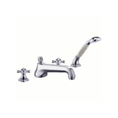 Kludi ADLON kádtöltő- és zuhany csaptelep négylyukas, süllyeszthető kézizuhannyal 515250520