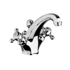 Kludi ADLON mosdó csaptelep, lefolyógarnitúrával, magas kifolyó, aranyozott 510104520