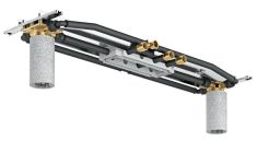 AXOR ShowerHeaven Alaptest 1200x300 mm, 4 funkciós fejzuhanyhoz 10922180 Hansgrohe