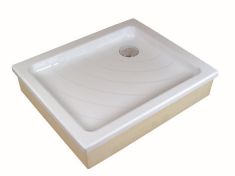 Ravak ANETA EX zuhanytálca, 75x90, burkolható, téglalap, fehér A003701320