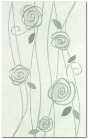 ANTARES INSERTO ROSE GRIGIO dekor 25x40 cm Arte Casa