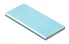 AQUA AZUL 013 11.9x24.4 hosszú oldalán lekerekített lap Rosagres