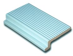 AQUA AZUL /AS 035 13.4x24.4 lefolyórácsot tartó bordázott elem csúszásmentes Rosagres