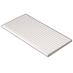 AQUA BLANCO /AS 003 11.9x24.4 bordázott felületű, hosszú os. kerekített antislip lap Rosagres