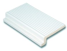 AQUA BLANCO/AS 035 13.4x24.4 lefolyórácsot tartó bordázott elem csúszásmentes Rosagres