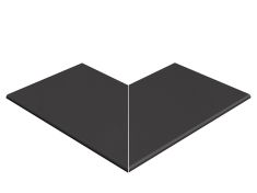 AQUA PLOMO /AS R5E 42.3x42.3x29.7 külső sarokelem csúszásmentes Rosagres