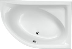 Niagara Wellness AQUARELLA aszimmetrikus akril kád, beépíthető, jobbos, 170x110 cm 399-038