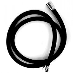 Arezzo Design BLACKFIELD zuhany gégecső, 1.5 m, matt fekete, AR-2004MB