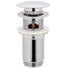 Arezzo Design Click-clack lefolyó, túlfolyós mosdóhoz, G1 1/4, króm, AR-726