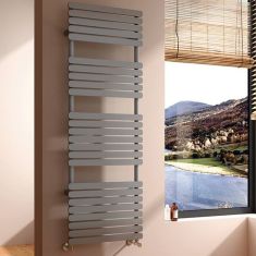 Arezzo Design FLAT WHITE törölközőszárító radiátor, egyenes, fehér, 150x50 cm, AR-FW15050