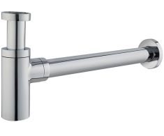 Arezzo Design ROUND mosdó szifon, G1 1/4 csőmenet, kerek, króm, AR-220