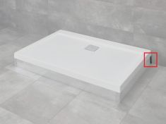 ARGOS D végzáró elem, zuhanytálca előlaphoz, jobbos, króm 003-019000201 Radaway