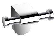 Ferro AUDREY dupla akasztó, króm AD06