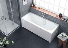 Niagara Wellness AURUM egyenes kád oldallap, beépíthető akril kádhoz, 70 cm 399-007