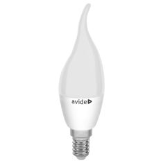 Avide CANDLE LED izzó, E14, 6W, meleg fehér fényű ABC14WW-6W-FL