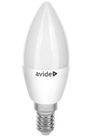 Avide CANDLE LED izzó, E14, 6W, hideg fehér fényű ABC14CW-6W