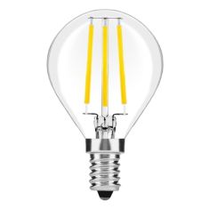 Avide FILAMENT MINI GLOBE retro LED izzó, E14, 4W, természetes fehér fényű ABLFMG14NW-4W
