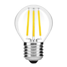 Avide FILAMENT MINI GLOBE retro LED izzó, E27, 4W, természetes fehér fényű ABLFMG27NW-4W