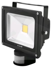 Avide FLOOD LIGHT LED reflektor mozgásérzékelővel, 20W, természetes fehér fényű ABFLNW-20W-PIR