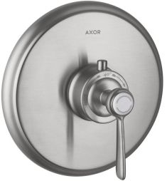 AXOR Montreux Highflow termosztátos zuhany csaptelep, szálcsiszolt nikkel 16824820 Hansgrohe