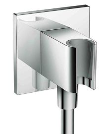 AXOR ShowerSolutions Fixfit Porter zuhanytartó, szögletes csőcsatlakozás, króm 36734000 Hansgrohe