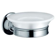 Hansgrohe AXOR MONTREUX fali szappantartó porcelán, szálcsiszolt nikkel 42033820