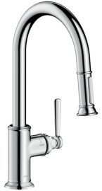 AXOR Montreux mosogató csaptelep kihúzható zuhanyfejjel, króm 16581000 Hansgrohe